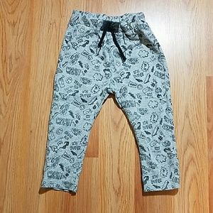 Zara Toddler Comics Trousers